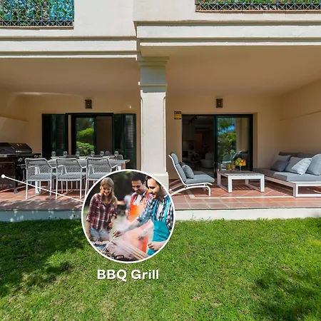Vacation I El Palmeral, Golf Valley, Renovated, Fast Wifi Apartment Marbella
